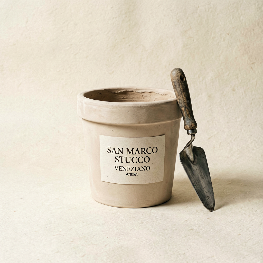 San Marco Stucco Veneziano — Venetian plaster · burnished